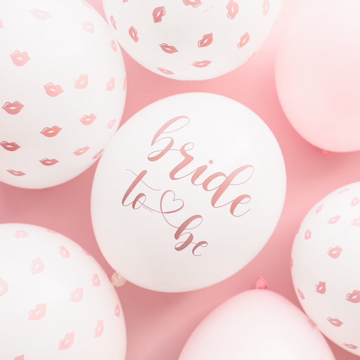 Lote de globos surtidos para la despedida de soltera - Bride to be