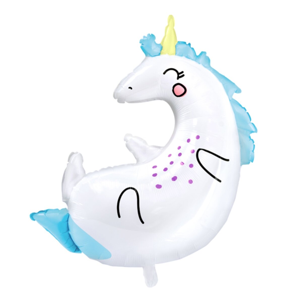Globo - Unicornio blanco