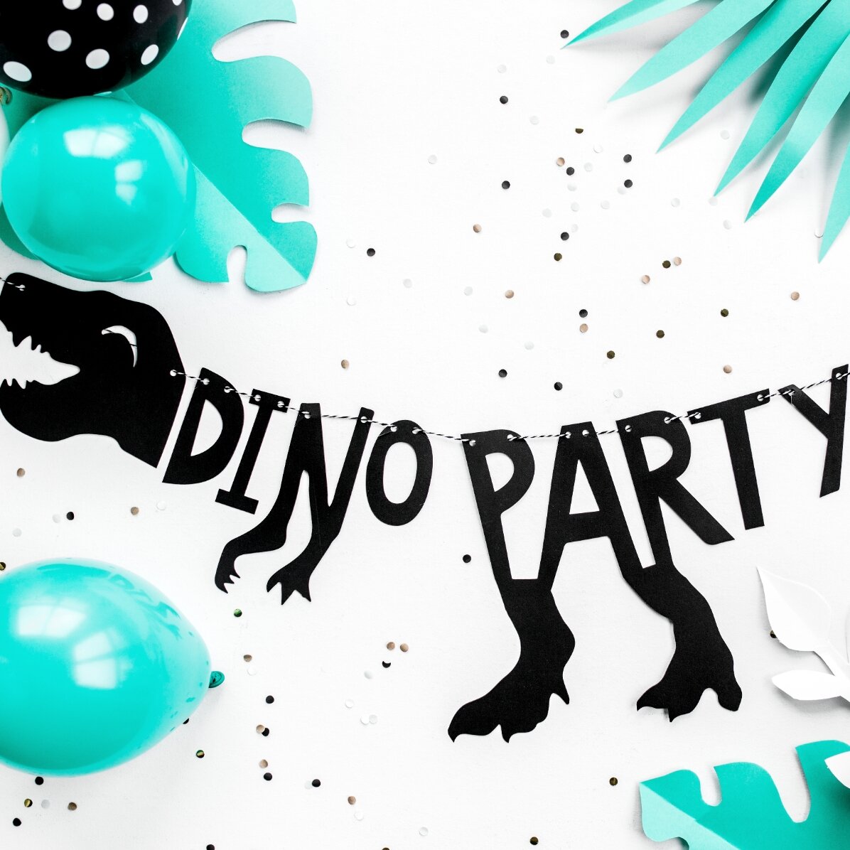 Dinosaur Dino Party Banner