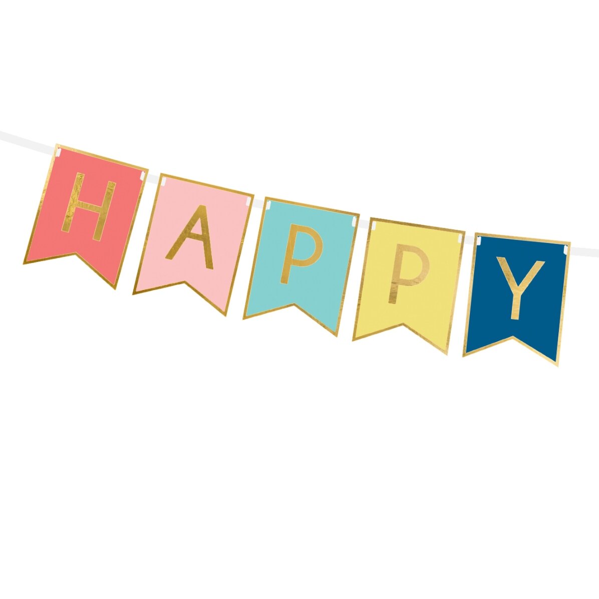 Cartel de «Feliz cumpleaños»