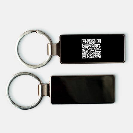 Personalised QR code keyring - Add contact