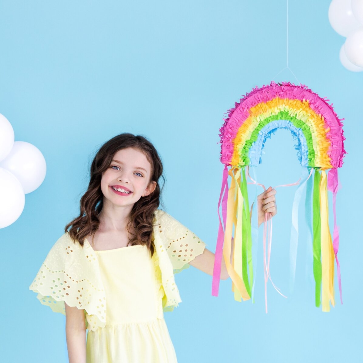 Rainbow Pinata Decoration