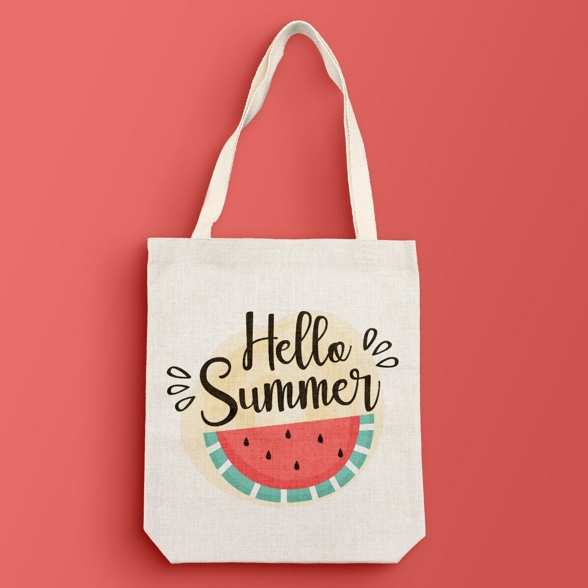 Bolso personalizado - Hola, verano
