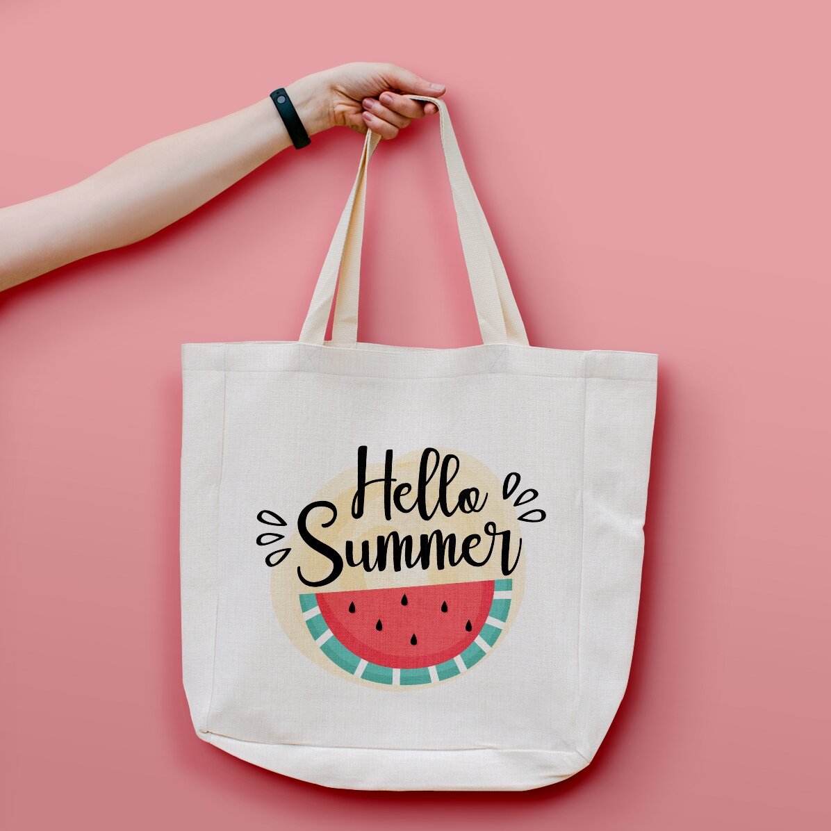 Bolso personalizado - Hola, verano