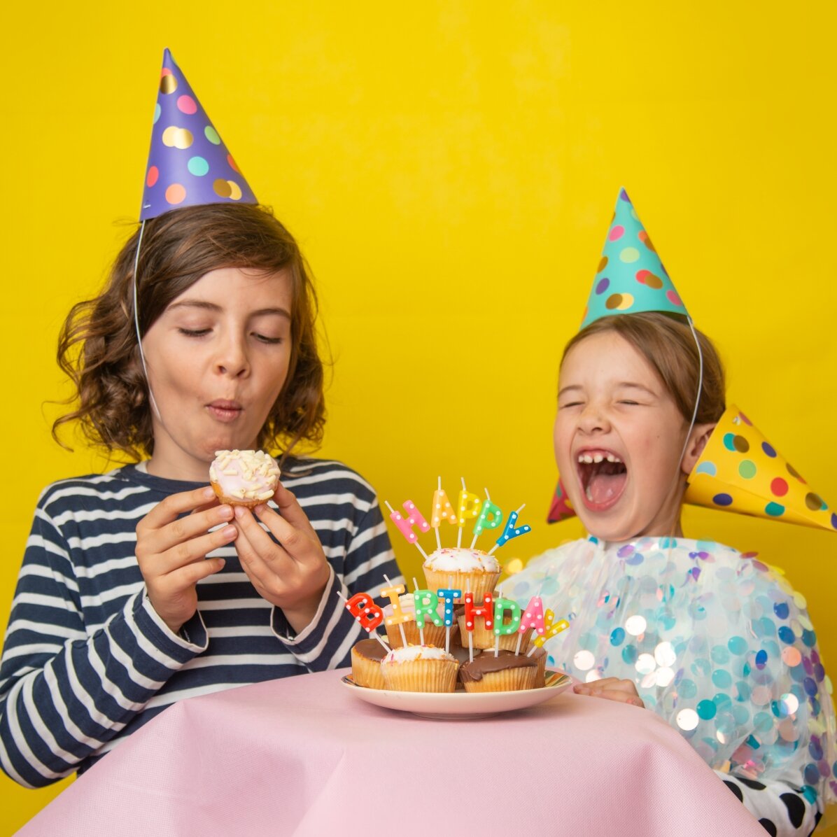 Velas para tartas - juego «Happy Birthday»