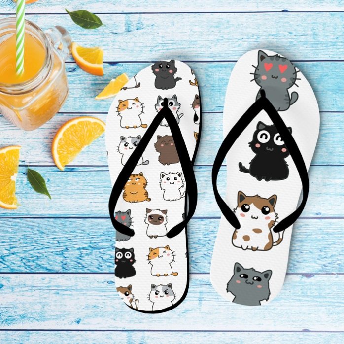 Chanclas para niños Cats