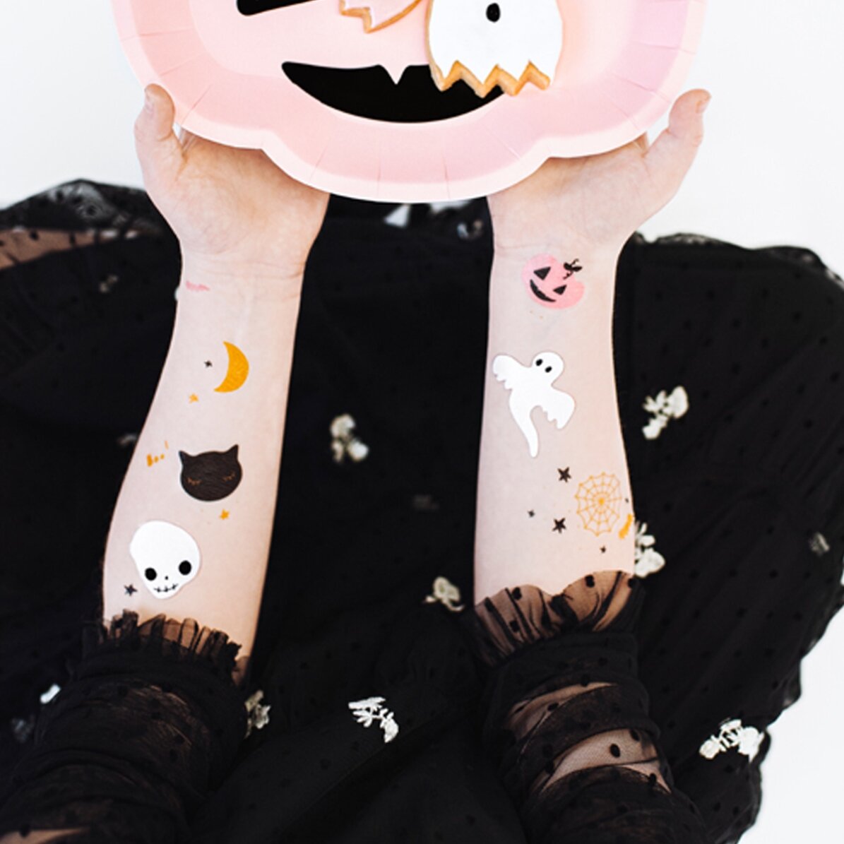 Tatuajes temporales de Halloween