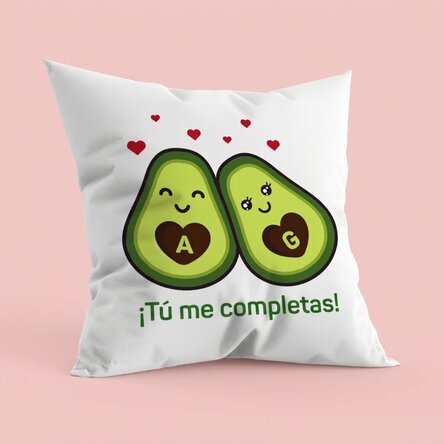 Cojín personalizado con texto - Avocado love