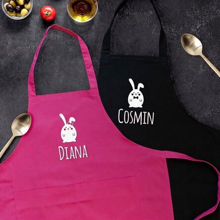 Conjuntos personalizados para parejas - Conejitos