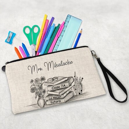Kit para profesores personalizado con el texto «Best teacher»