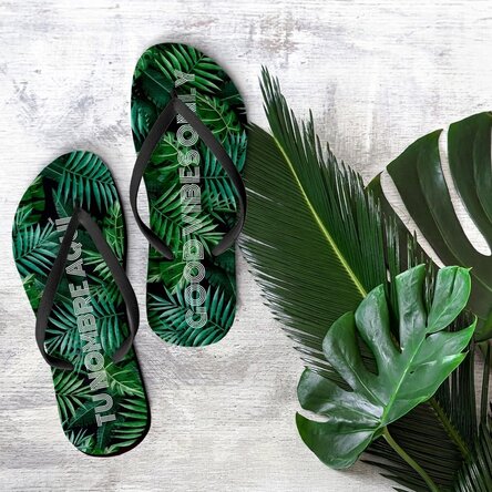 Chanclas personalizadas con nombre - Folliage