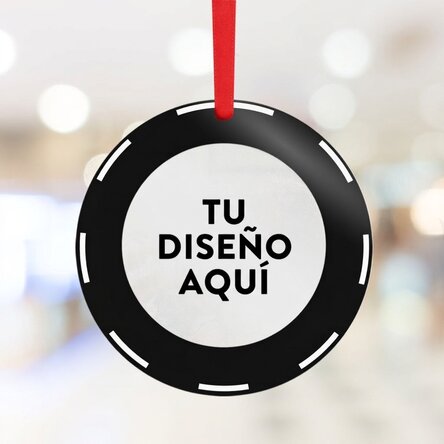 Adorno redondo personalizado con tu diseño