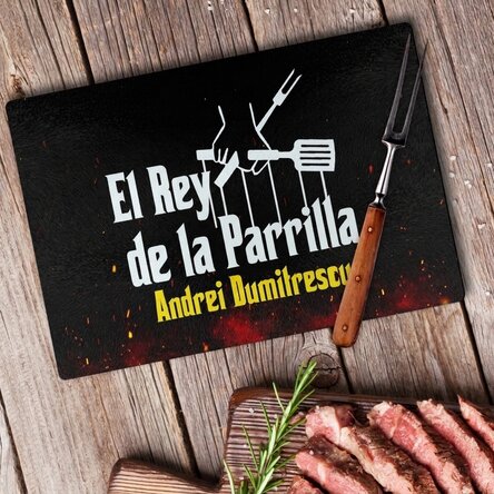 Cortavidrios personalizado con texto - The Grillfather