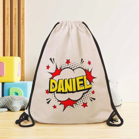Mochila personalizada con nombre - Cómics