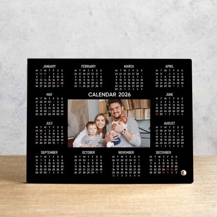 Marcos de escritorio personalizados con calendario
