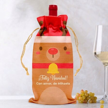 Bolsa personalizada para botella de vino - Ren