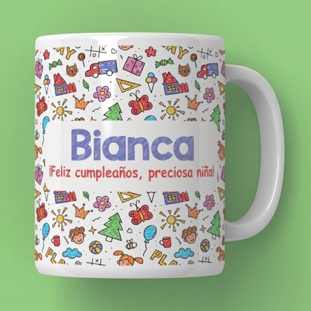 Taza personalizada con mensaje - Día del Niño