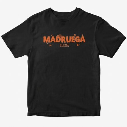 Camiseta de algodón personalizada con texto - Momster