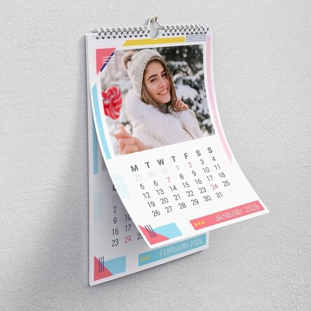 Calendarios con espiral personalizados
