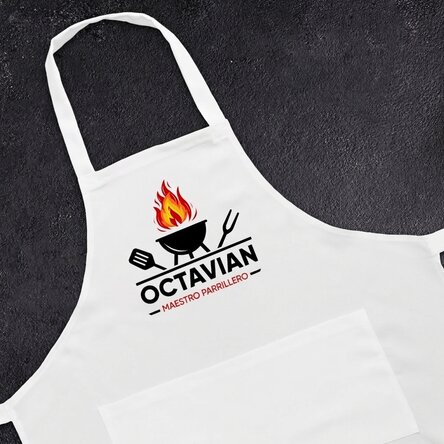 Letrero personalizado con texto - Grill Master