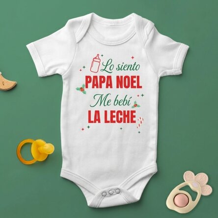 Body para niños personalizado con el texto «Sorry Santa»