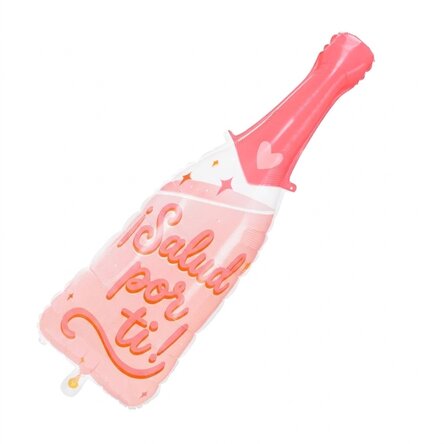 Globo - Botella rosa