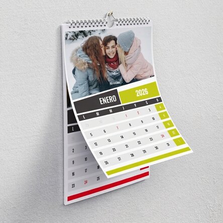 Calendario personalizado: con tus fotos a todo color