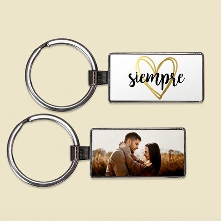 Llavero personalizado con una foto - Always