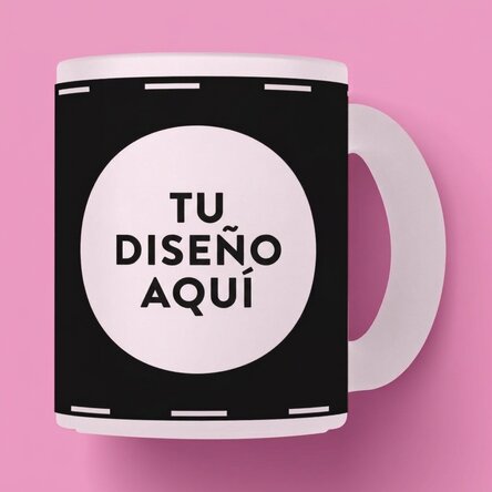 Taza de vidrio mate personalizada con tu diseño