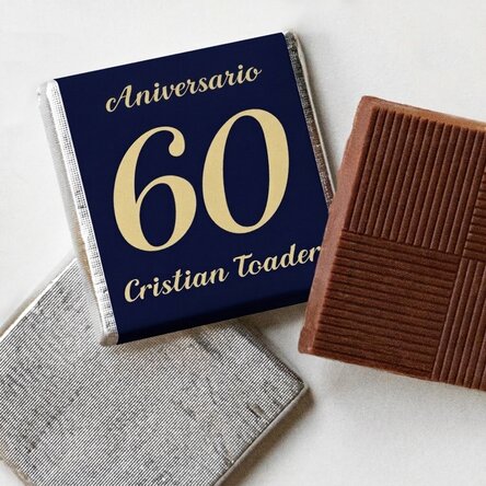 Mini bombón personalizado con texto - Cumpleaños