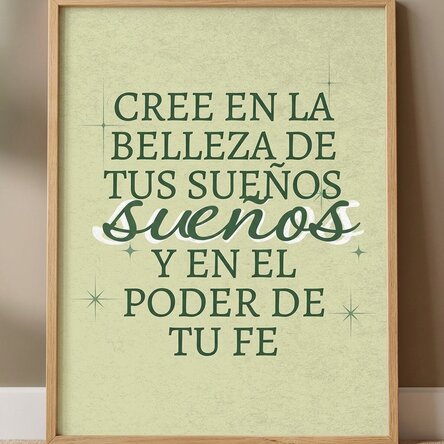 Cartel «Faith»