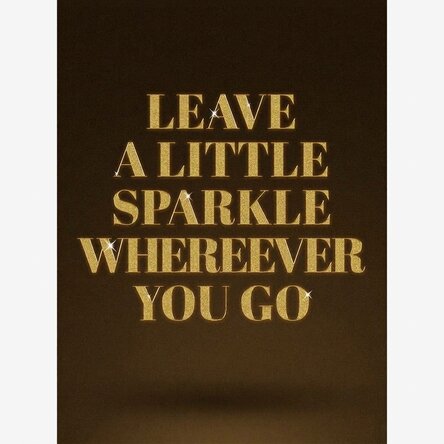Poster Leave a spark