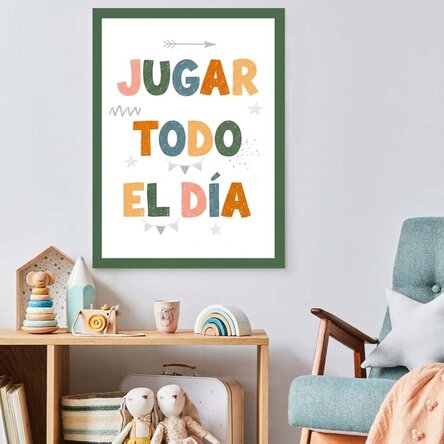 Cartel «Play All Day»