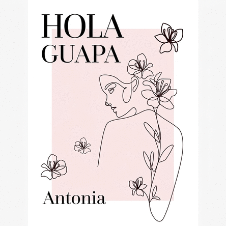 Póster personalizado con texto - Ciao Bella