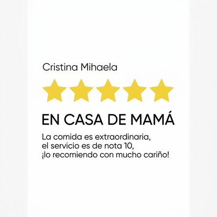Póster personalizado con texto - Opinión
