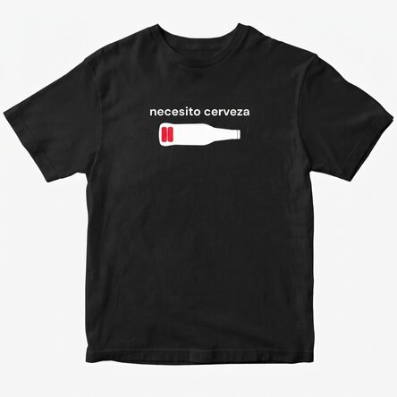 Camiseta de algodón personalizada - Beer battery