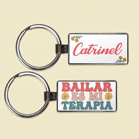 Llavero personalizado con nombre - Dancer