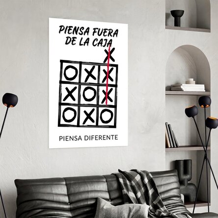 Cartel «Think outside the box»