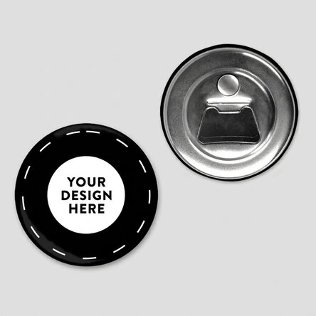 Abrebotellas con imán personalizado con tu diseño