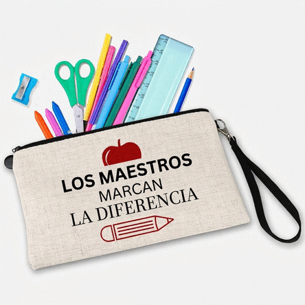 Kit para profesores personalizado con texto: «Profesora»