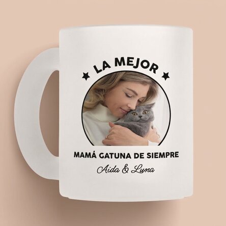 Taza personalizada con foto y mensaje - Best