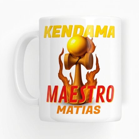 Taza personalizada con texto - Kendama Master