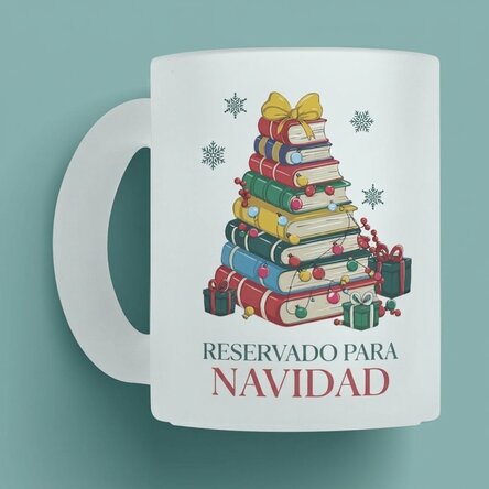Taza personalizada con nombre y mensaje - Navidad