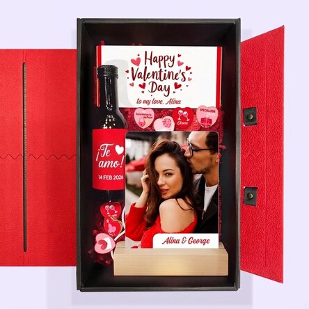 Caja de regalo para San Valentín - Te quiero