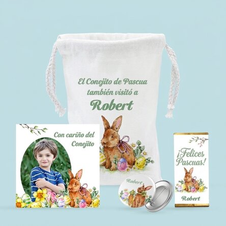 Lote de regalo de Pascua - Conejito de Pascua
