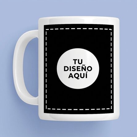 Taza personalizada con tu diseño en ambas caras