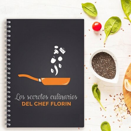 Cuaderno personalizado: «Los secretos de un MasterChef»