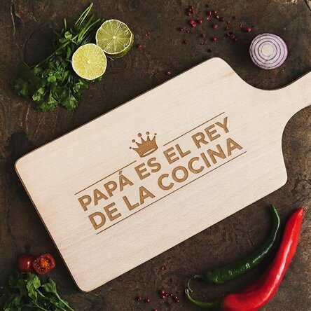 Tabla de cortar personalizada - The King Of The Kitchen