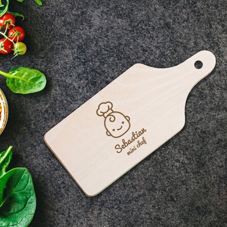 Mini tabla de cortar personalizada - Baby Chef