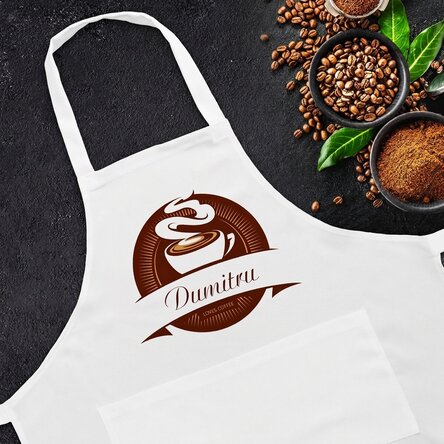 Customised apron - Coffee Expert